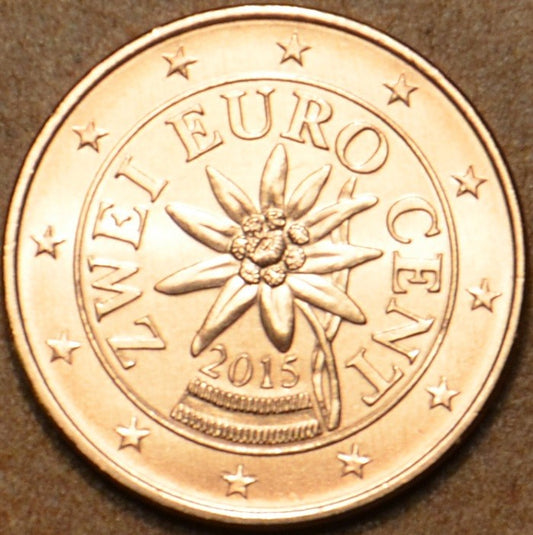 2 cent Ausztria 2015 (UNC)