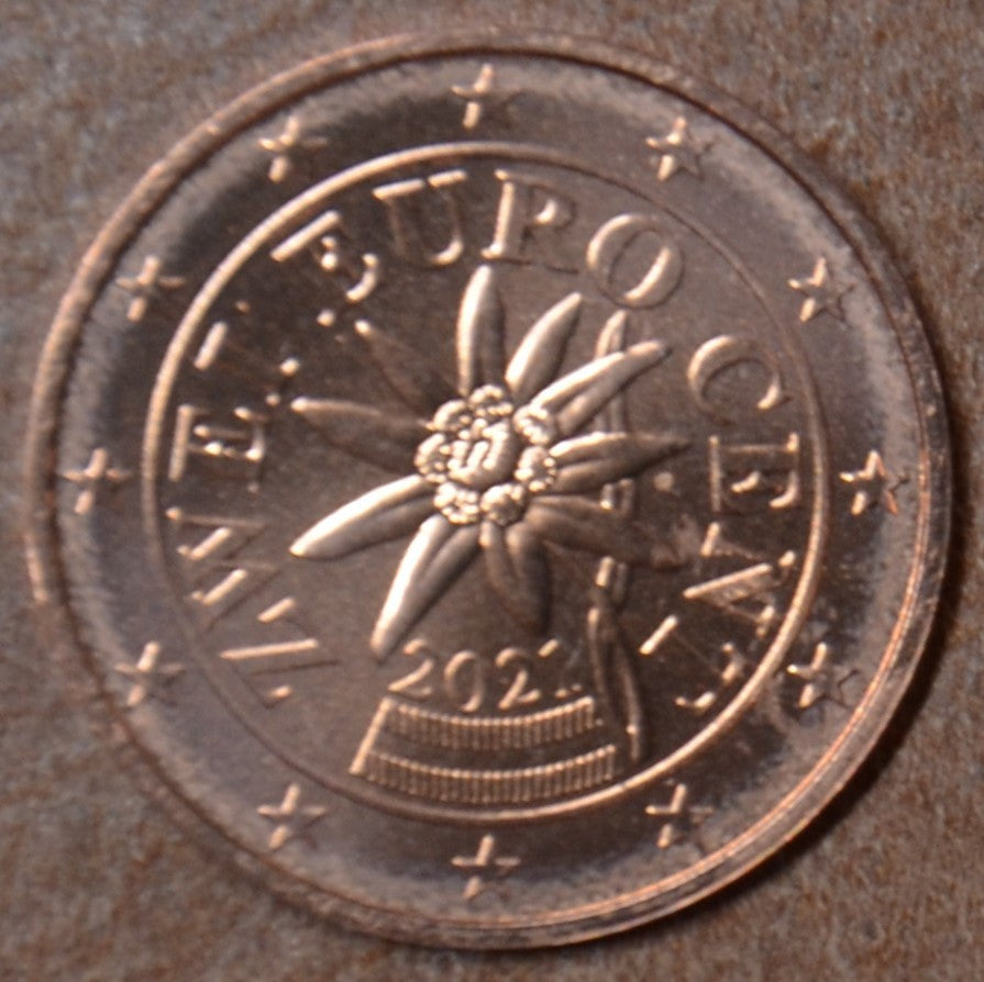 2 cent Ausztria 2021 (UNC)