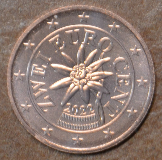 2 cent Ausztria 2022 (UNC)