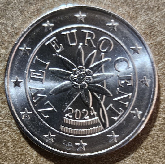 2 cent Ausztria 2024 (UNC)