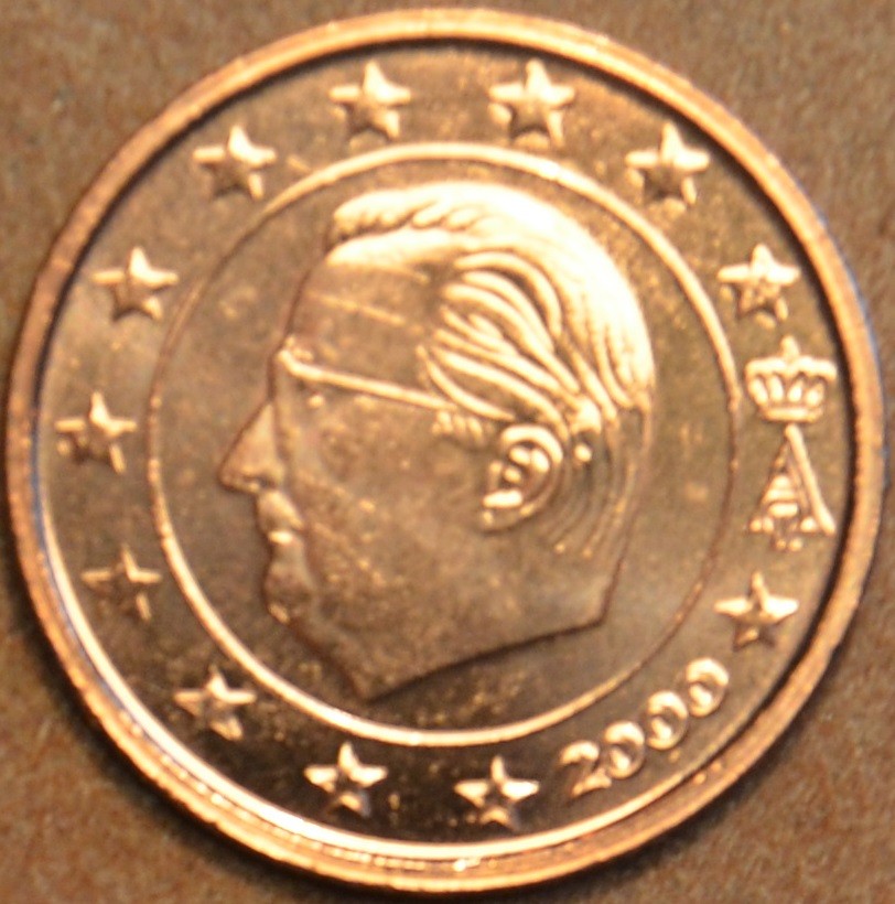 2 cent Belgium 2000 (UNC)