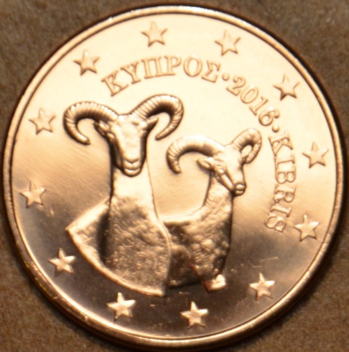 2 cent Ciprus 2016 (UNC)