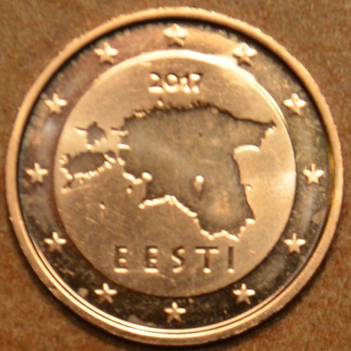 2 cent Észtország 2017 (UNC)