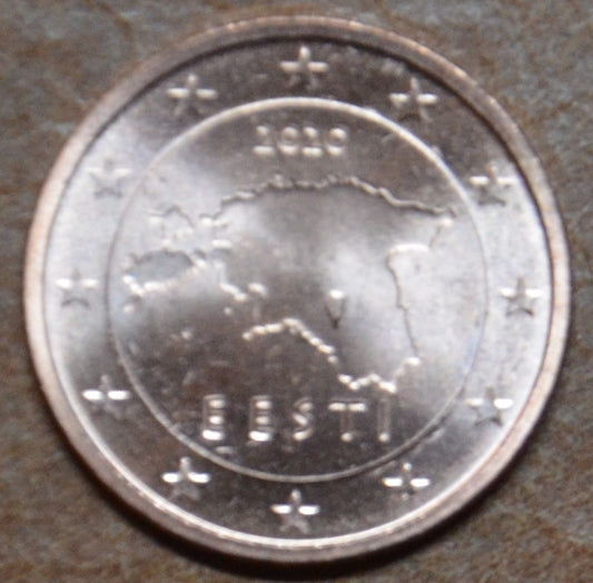2 cent Észtország 2020 (UNC)