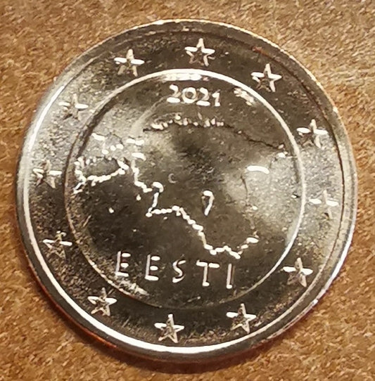 2 cent Észtország 2021 (UNC)