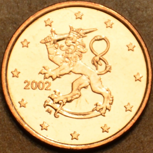 2 cent Finnország 2002 (UNC)