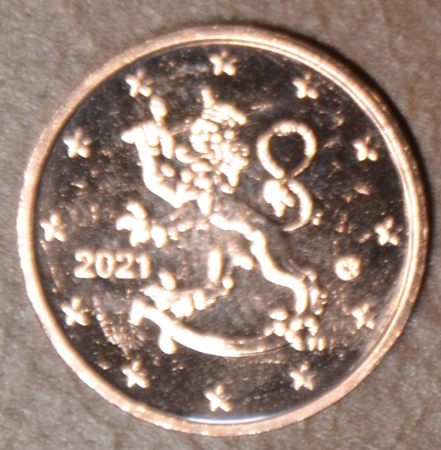2 cent Finnország 2021 (UNC)