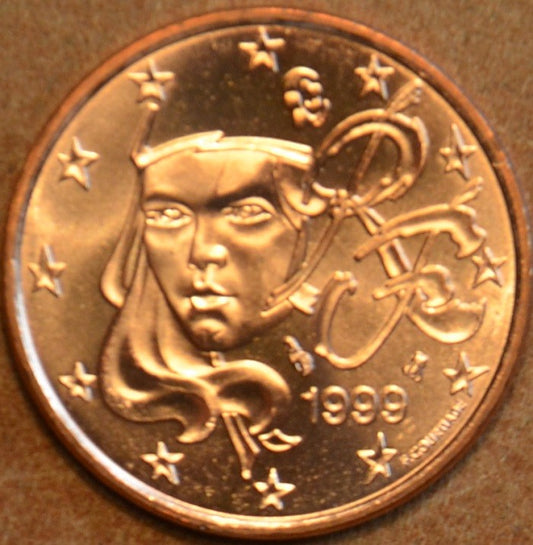 2 cent Franciaország 1999 (UNC)