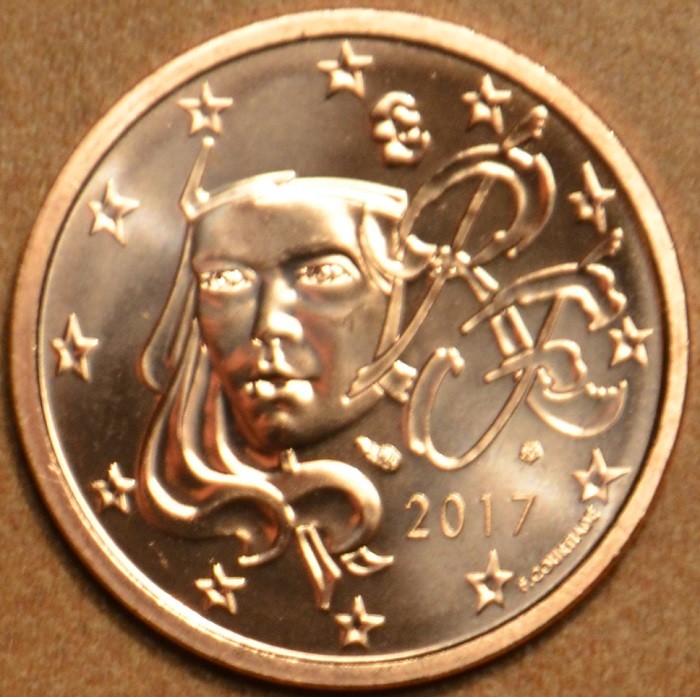 2 cent Franciaország 2017 (UNC)