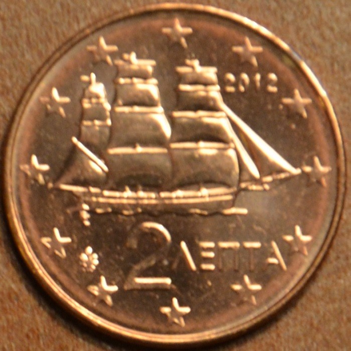 2 cent Görögország 2012 (UNC)