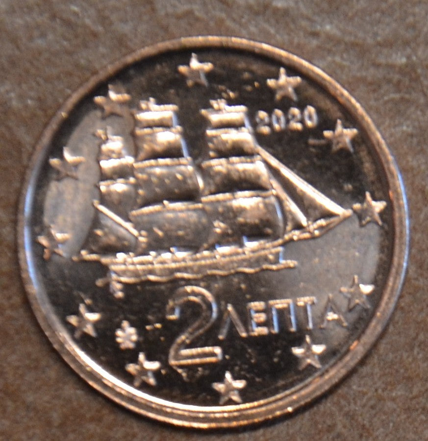 2 cent Görögország 2020 (UNC)
