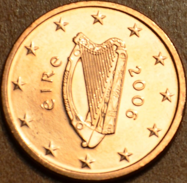 2 cent Írország 2006 (UNC)