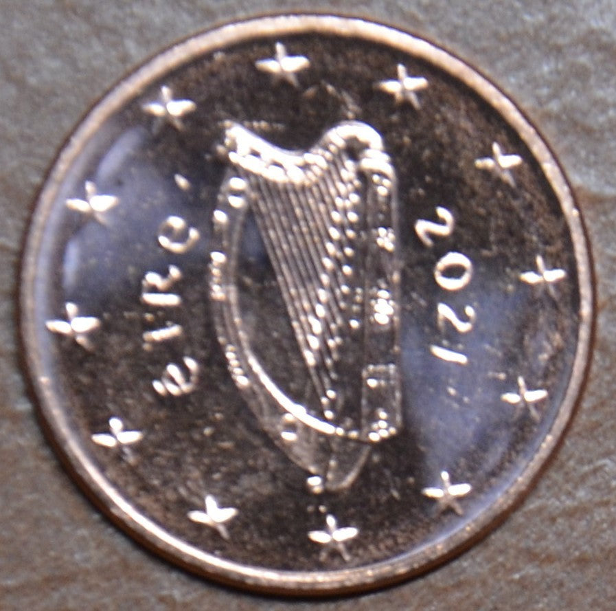 2 cent Írország 2021 (UNC)