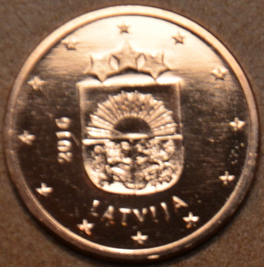 2 cent Lettország 2016 (UNC)