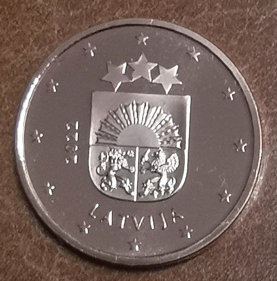 2 cent Lettország 2022 (UNC)