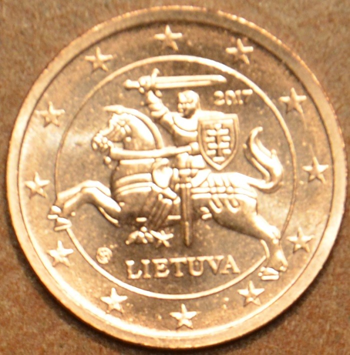 2 cent Litvánia 2017 (UNC)