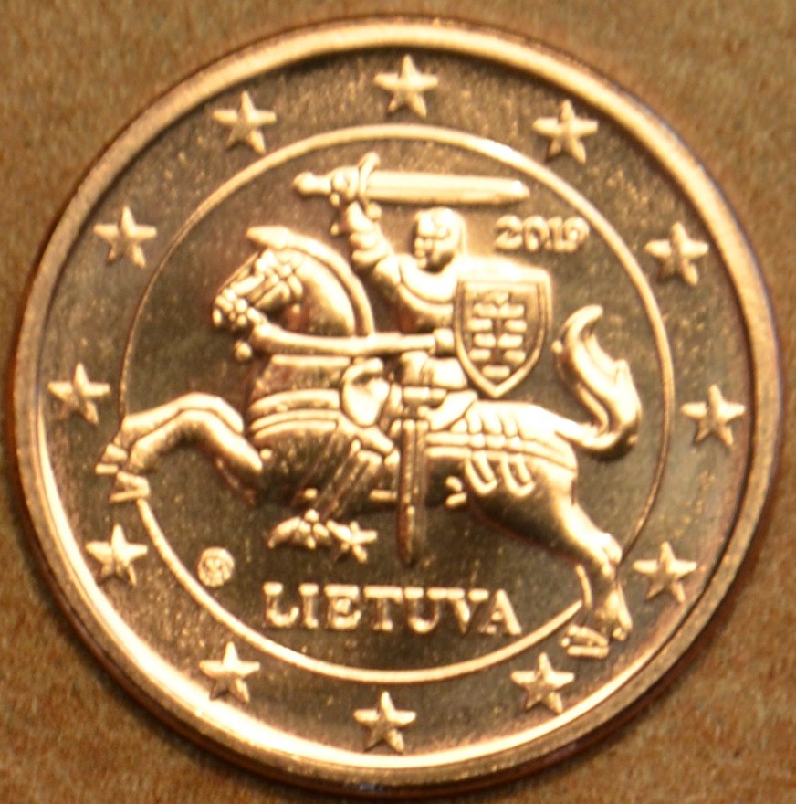 2 cent Litvánia 2019 (UNC)