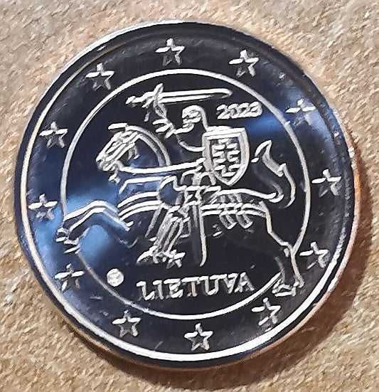 2 cent Litvánia 2023 (UNC)