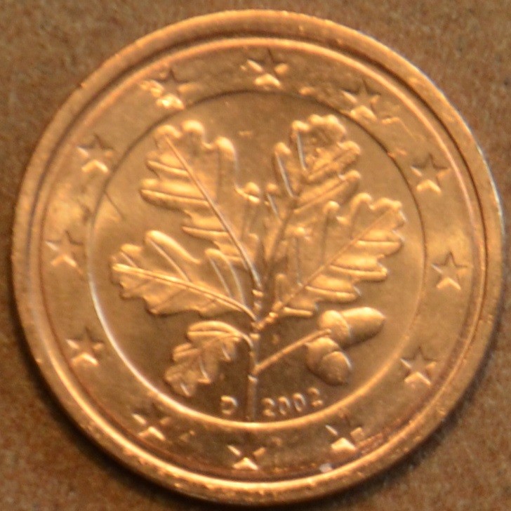 2 cent Németország "D" 2002 (UNC)