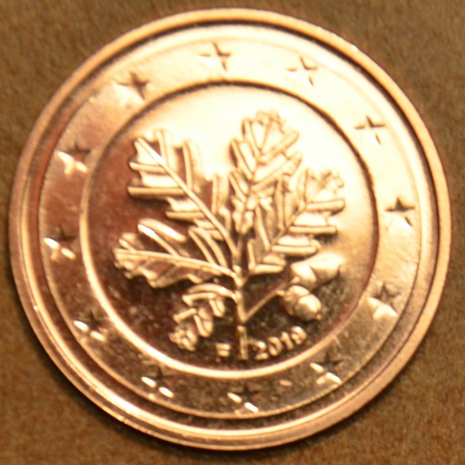 2 cent Németország "F" 2019 (UNC)