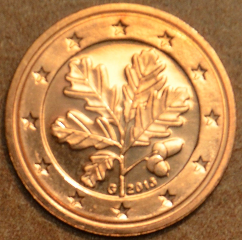 2 cent Németország "G" 2013 (UNC)