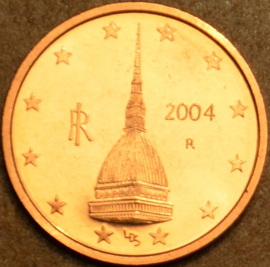 2 cent Olaszország 2004 (UNC)