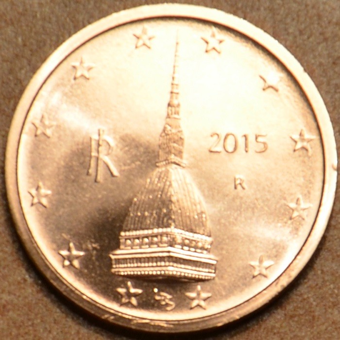 2 cent Olaszország 2015 (UNC)