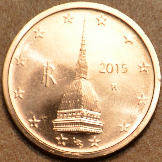 2 cent Olaszország 2015 (UNC)
