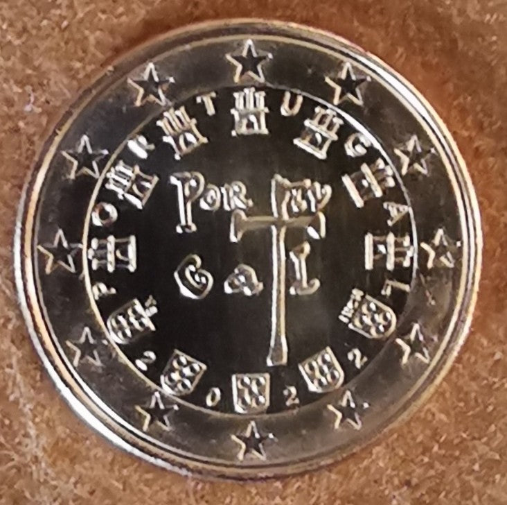 2 cent Portugália 2022 (UNC)
