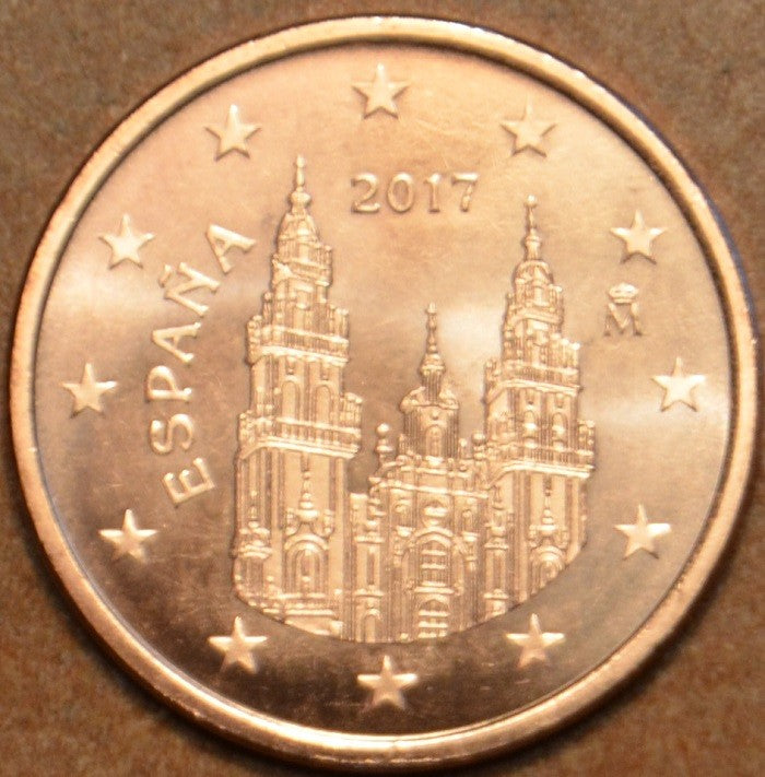 2 cent Spanyolország 2017 (UNC)