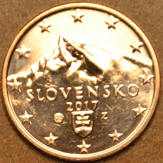 2 cent Szlovákia 2017 (UNC)