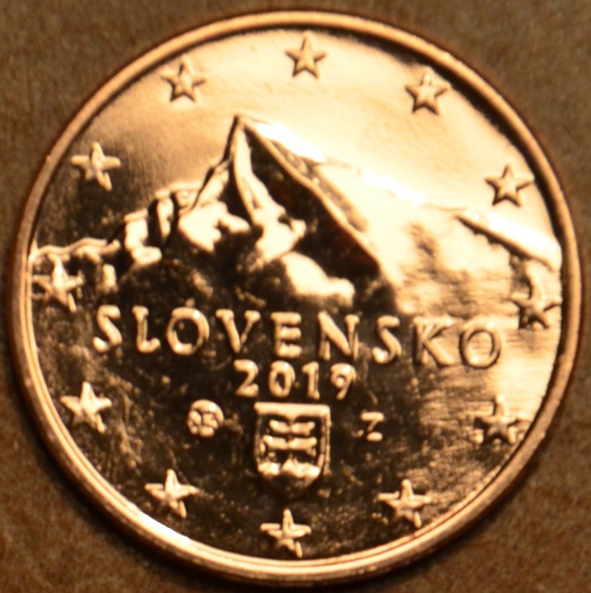 2 cent Szlovákia 2019 (UNC)