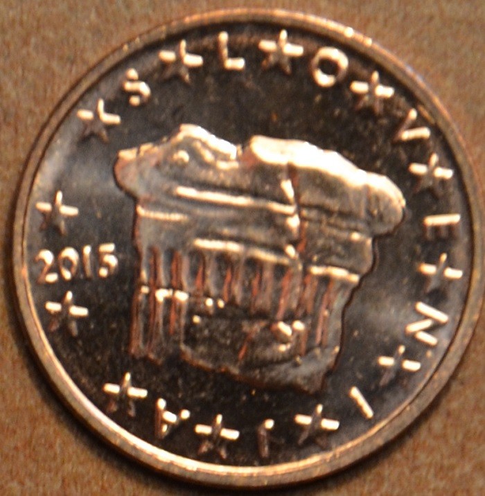 2 cent Szlovénia 2015 (UNC)