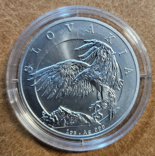 2 dollar Niue 2024 - A szlovák sas (Ag 999 1oz BU)