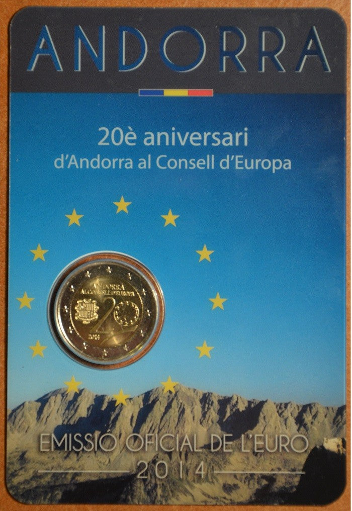 2 Euro Andorra 2014 (BU kártya)