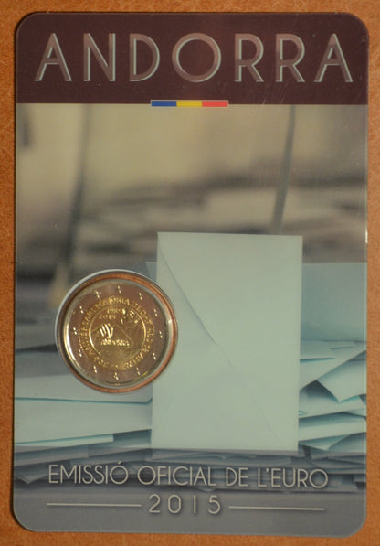 2 Euro Andorra 2015 - A politikai jogok biztosításának 30. évfordulója (BU)