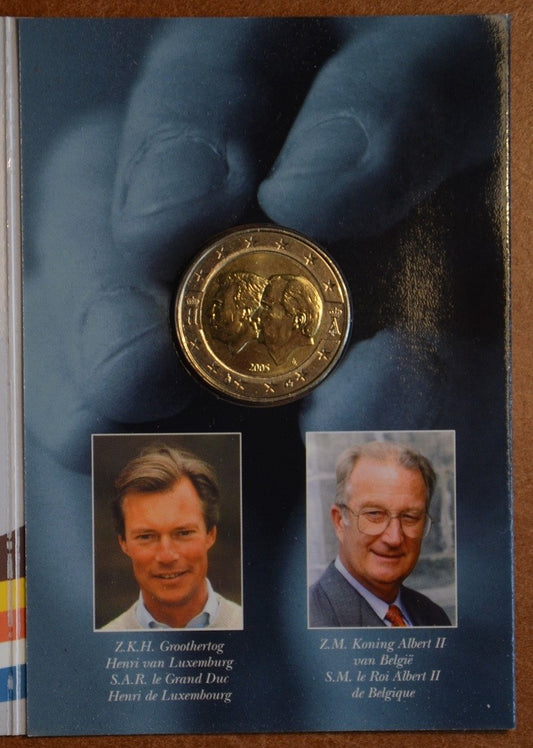 2 Euro Belgium 2005 - Belgium-Luxemburg gazdasági únió (BU kártya)