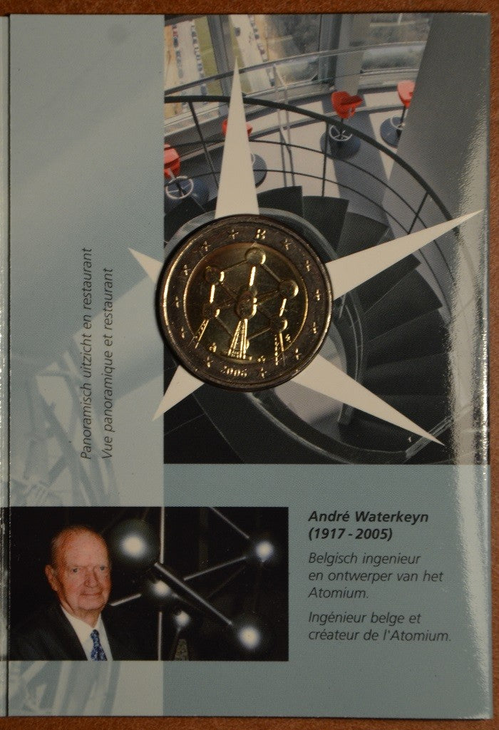 2 Euro Belgium 2006 - Atómium (BU kártya)