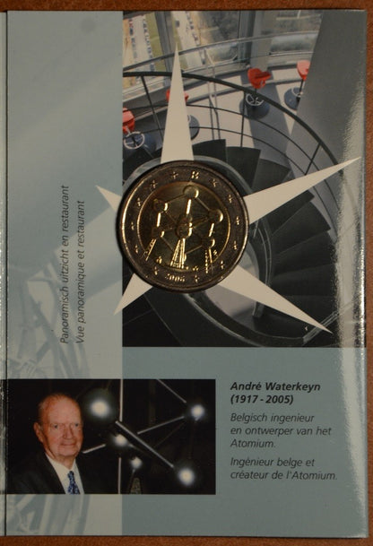 2 Euro Belgium 2006 - Atómium (BU kártya)