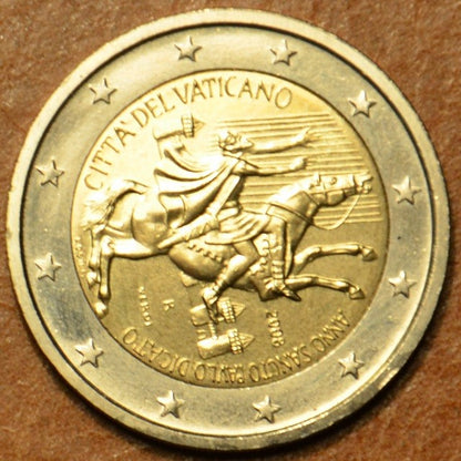 2 Euro Vatikán 2008 - Szent Pál éve-Szent Pál születésének 2000. éve (BU)