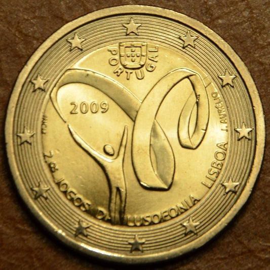 2 Euro Portugália 2009 - Lusophony Games (UNC)