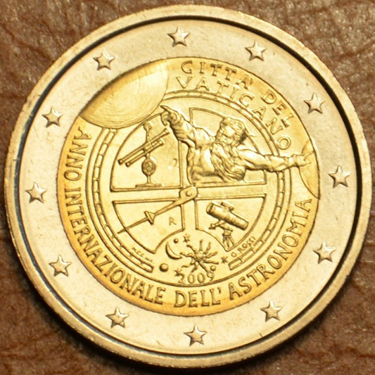 2 Euro Vatikán 2009 - A csillagászat nemzetközi éve (BU)
