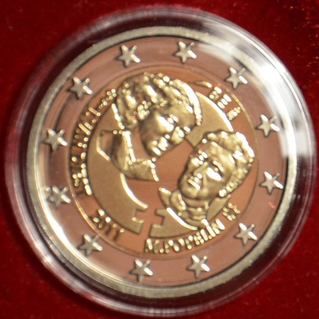 2 Euro Belgium 2011 - A nemzetközi nőnap 100. évfordulója (Proof)