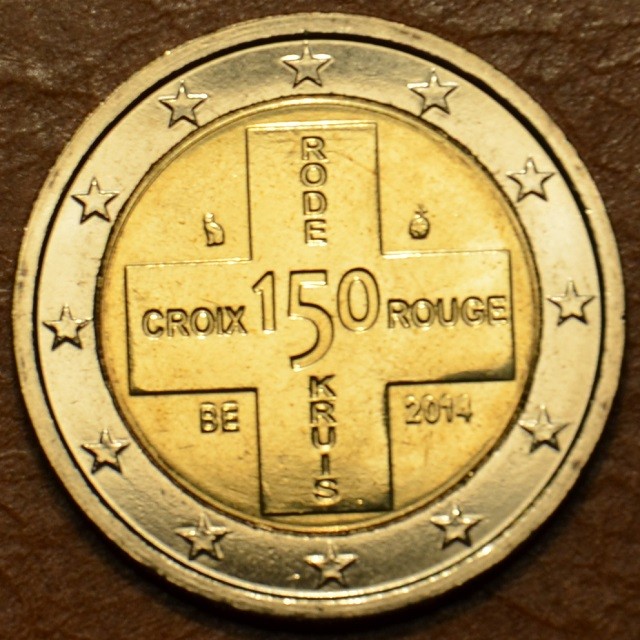 2 Euro Belgium 2014 - A belga Vöröskereszt 150. évfordulója (UNC)