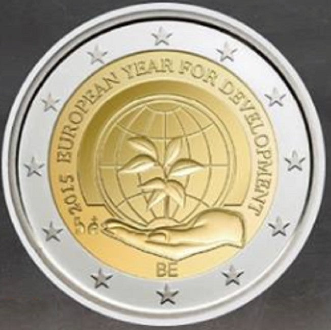 2 Euro Belgium 2015 - A fejlesztés európai éve (UNC)