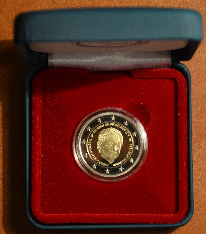 2 Euro Belgium 2016 - Központban a gyermek (Proof)