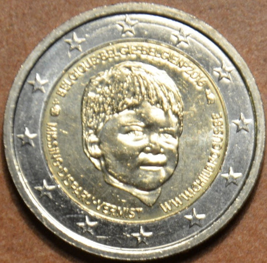 2 Euro Belgium 2016 - Központban a gyermek (UNC)
