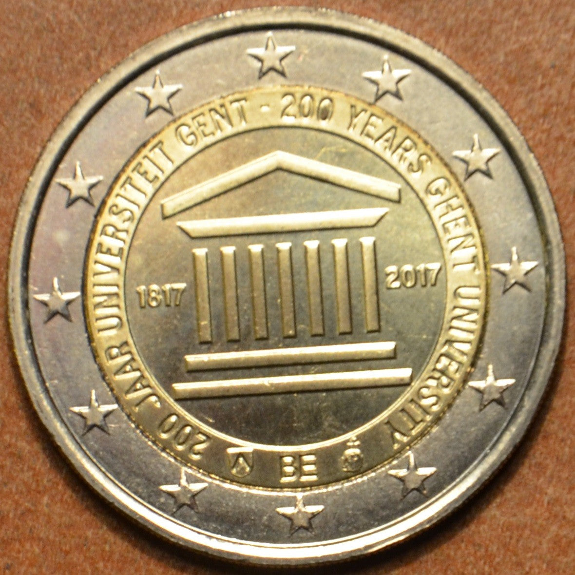 2 Euro Belgium 2017 - A Gent-i egyetem (UNC)