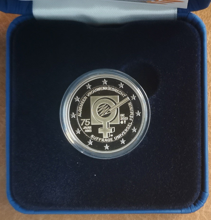 2 Euro Belgium 2023 - A női választójog (Proof)