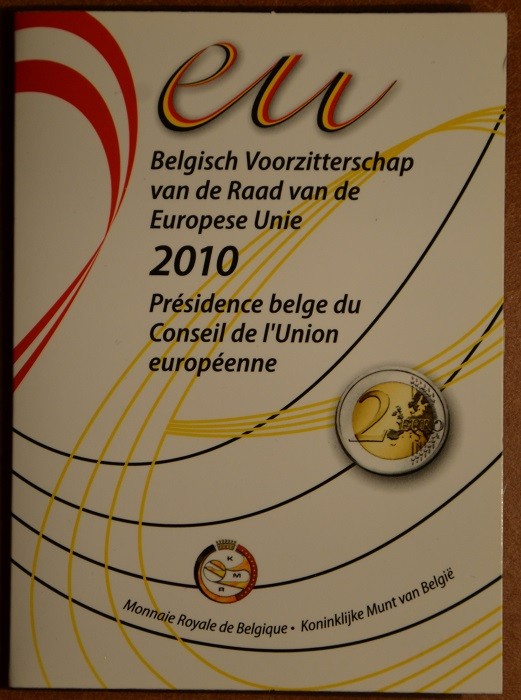 2 Euro Belgium - Belgium EU elnöksége 2010 (BU kártya)
